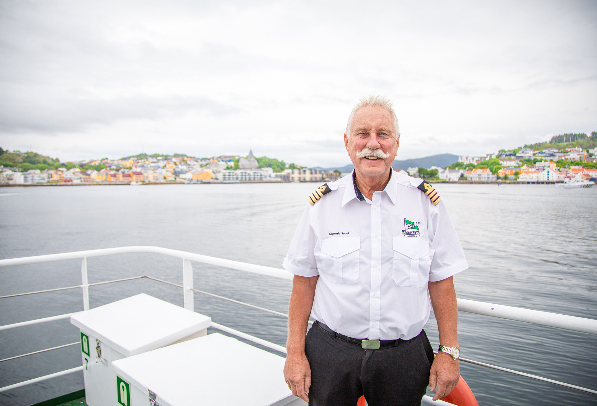 Ragnvald Todal er kaptein på Sundbåten.